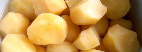 заварные картофельные пончики. Шаг 2