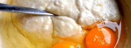 заварные картофельные пончики. Шаг 9