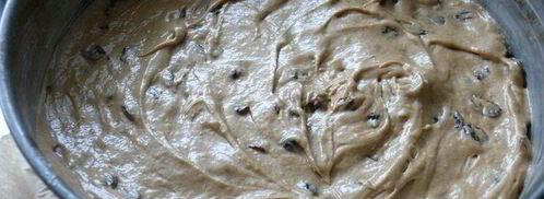 черно-смородиновая коврижка под шоколадом. Шаг 2