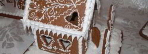 глазурь для пряничного домика. Шаг 7