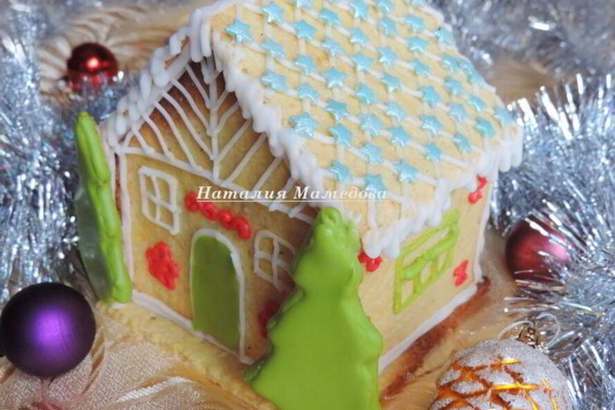 Рецепт имбирного пряничного домика