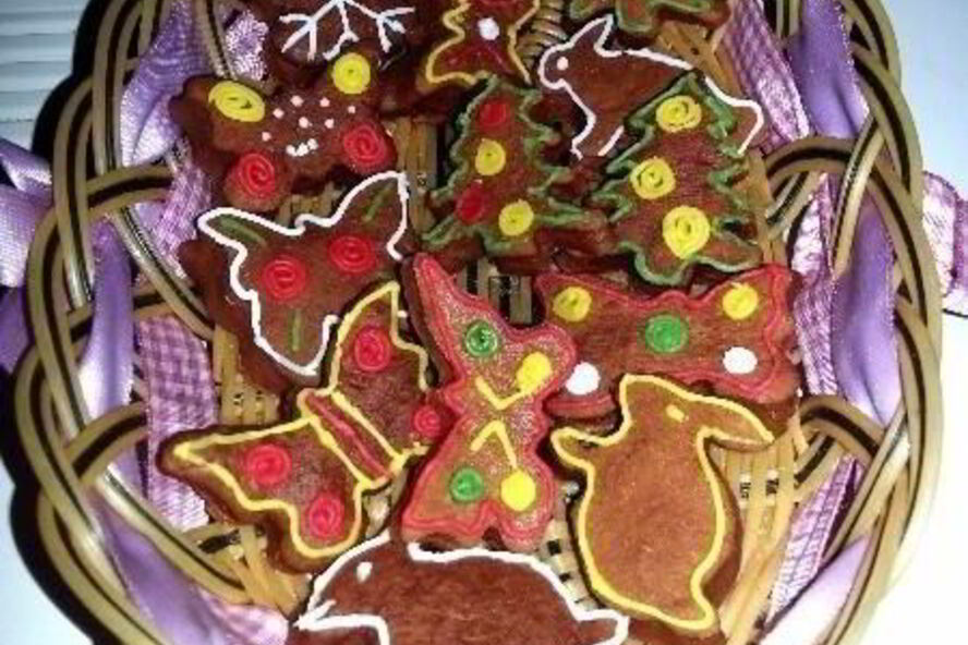 Рецепт новогодних пряников козули