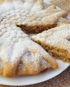 Постная чайная коврижка