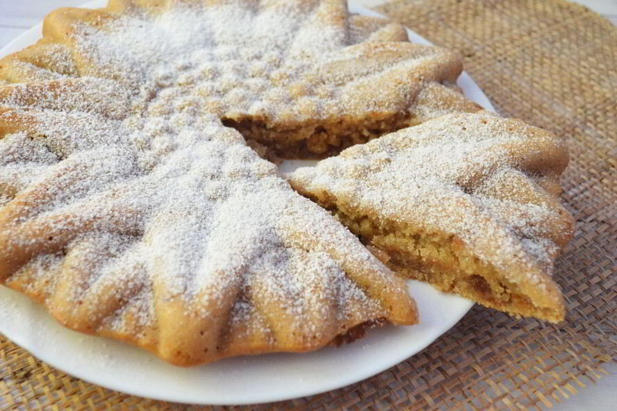 Рецепт постной чайной коврижки