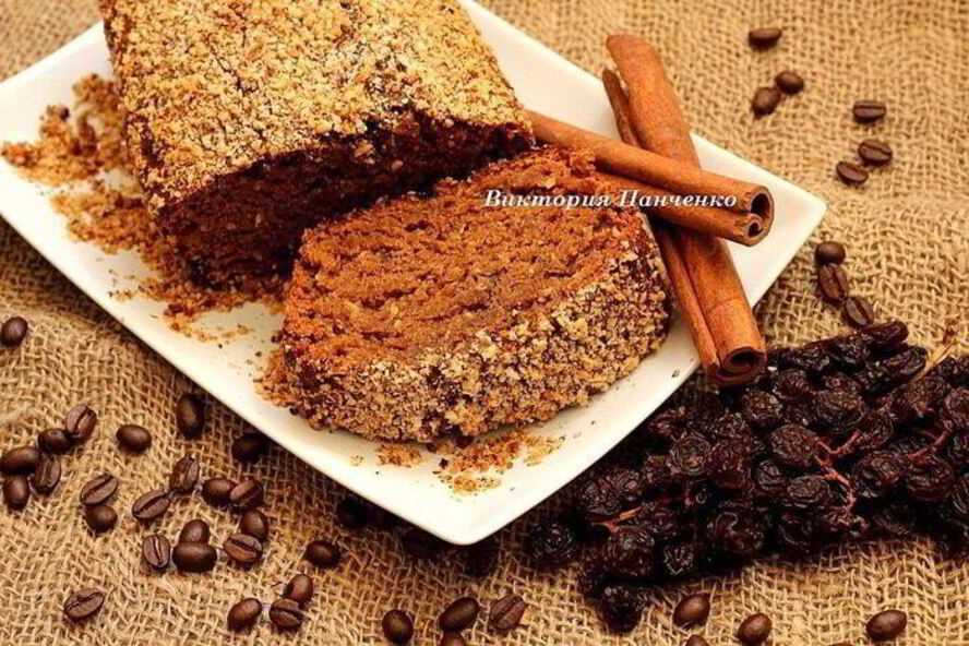 Рецепт постной кофейно-медовая коврижка