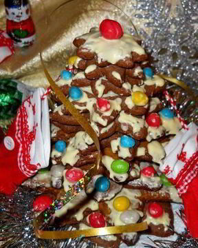 Пряничная елочка Яркие огни