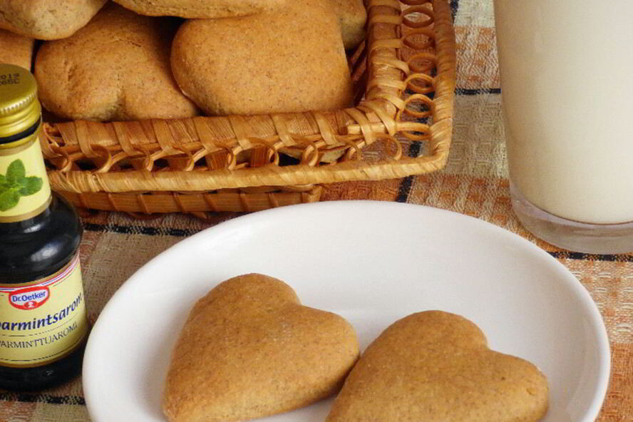 Рецепт ржаных мятных пряников