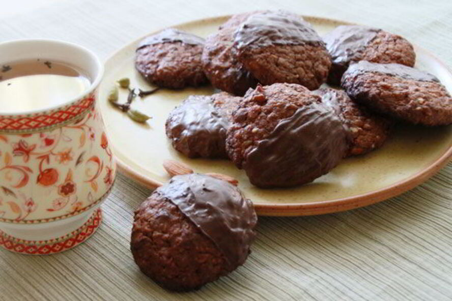 Рецепт шоколадных пряников с цукатами