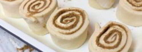 рулетики с корицей и глазурью. Шаг 7