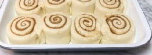 рулетики с корицей и глазурью. Шаг 8