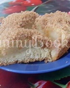 Французкая шарлотка с крошками