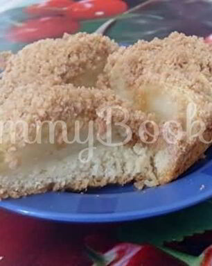 Французкая шарлотка с крошками