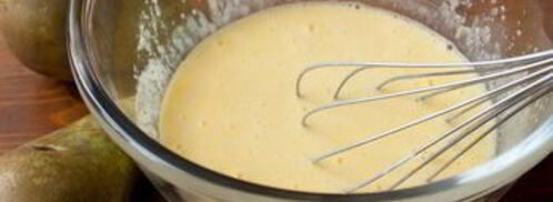 грушевая шарлотка. Шаг 2