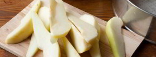 грушевая шарлотка. Шаг 4