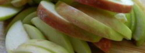 медовая шарлотка с яблоками. Шаг 5