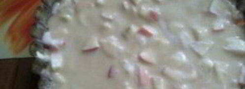 шарлотка на молоке. Шаг 4