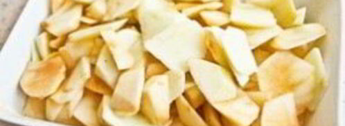 шарлотка на простокваше с яблоками. Шаг 5