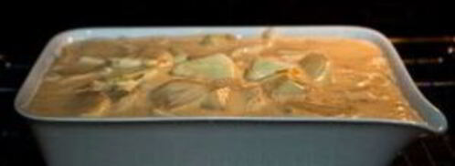 шарлотка на простокваше с яблоками. Шаг 6