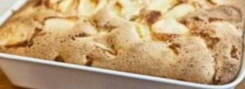 шарлотка на простокваше с яблоками. Шаг 7