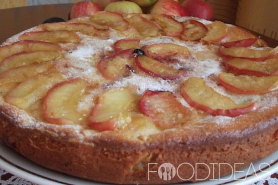 Рецепт шарлотки на сковороде