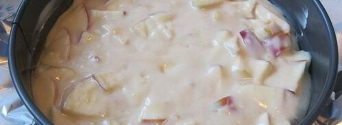 шарлотка неправильная. Шаг 8