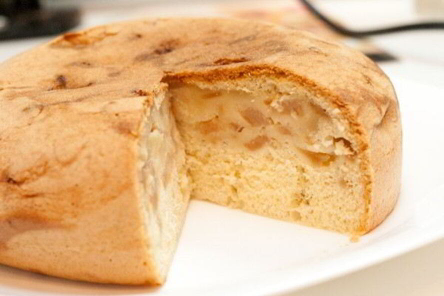 Рецепт шарлотки с бананом в духовке