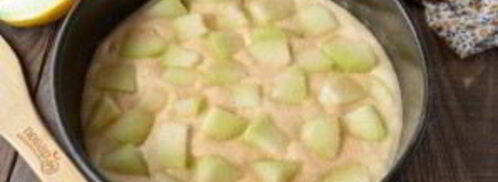 шарлотка с дыней сладкий сон. Шаг 6