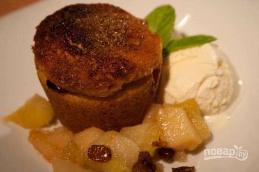 Рецепт шарлотки с грушами