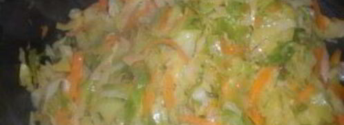 шарлотка с капустой. Шаг 2