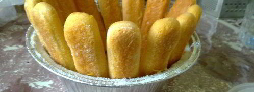 шарлотка с савоярди. Шаг 5