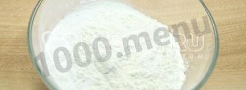 шарлотка с творогом и яблоками. Шаг 5