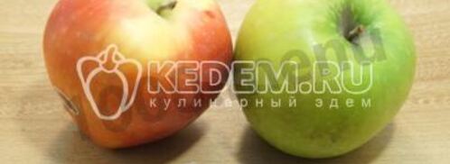 шарлотка с творогом и яблоками. Шаг 8