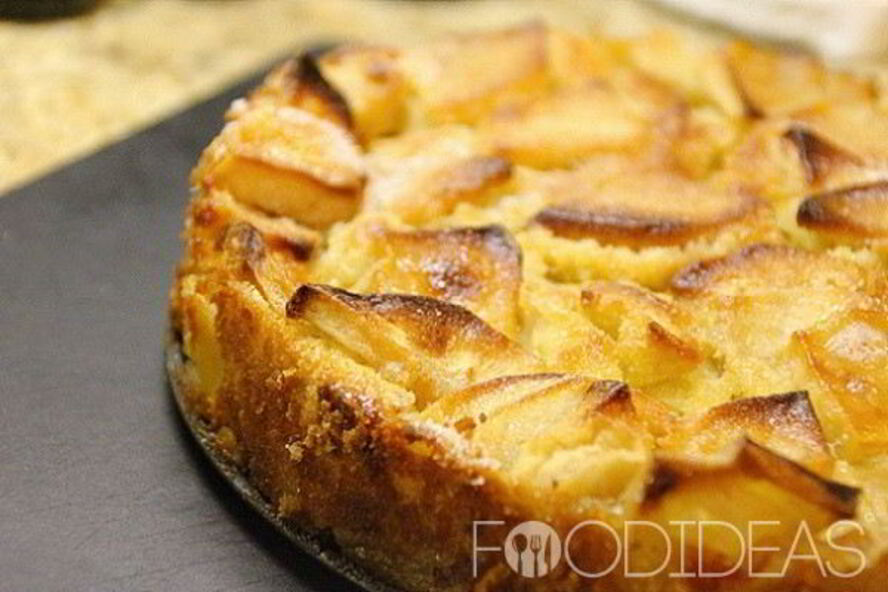 Рецепт шарлотки с яблоками и грушами