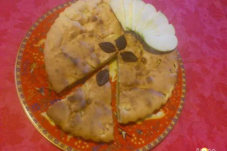 Рецепт шарлотки с яблоками и лимонами