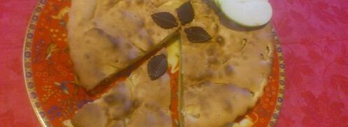 шарлотка с яблоками и лимонами. Шаг 10