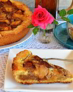 Шарлотка яблочно-кофейная