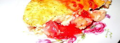 творожная шарлотка с райскими яблочками. Шаг 5