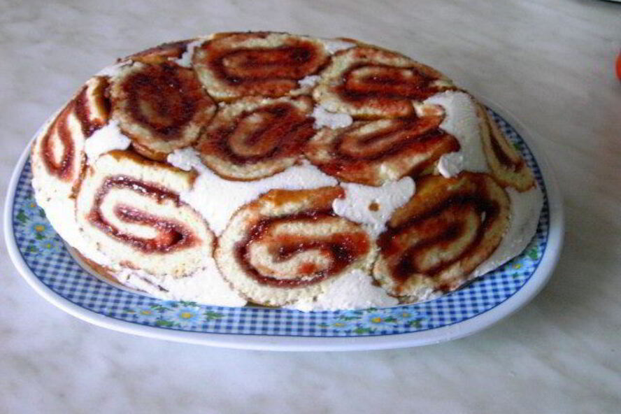 Рецепт творожно-сливочной шарлотка