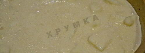 яблочная шарлотка классика. Шаг 8