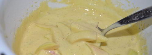 яблочная шарлотка. Шаг 6