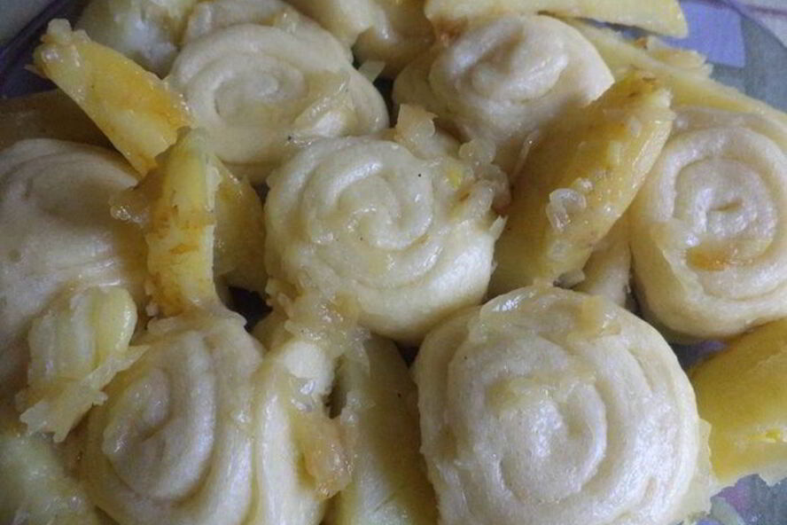 Рецепт немецкого штруделя с картошечкой и луком