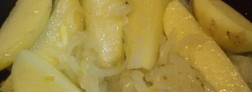 немецкий штрудель с картошечкой и луком. Шаг 6