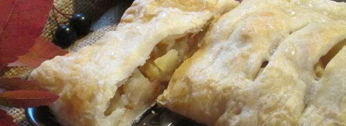 самый простой яблочный штрудель. Шаг 9