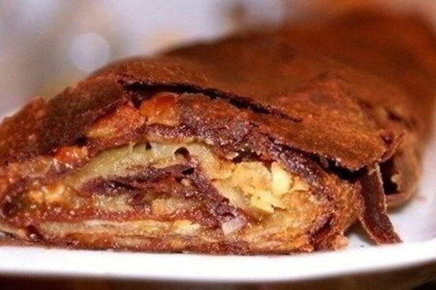 Рецепт шоколадного штруделя