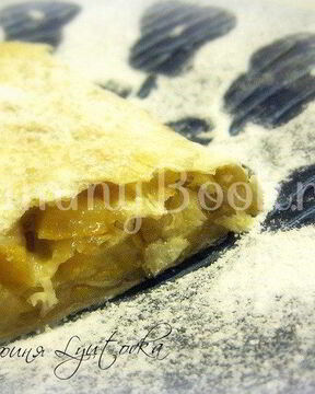 Штрудель с грушами из лаваша