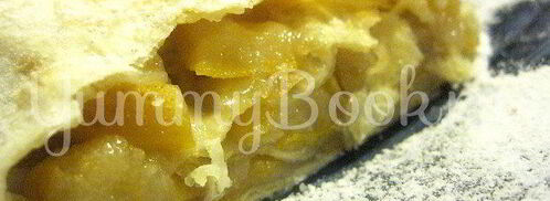 штрудель с грушами из лаваша. Шаг 4