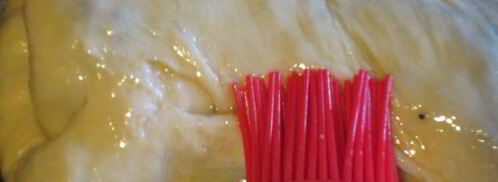 штрудель с грушами, изюмом и маком. Шаг 8