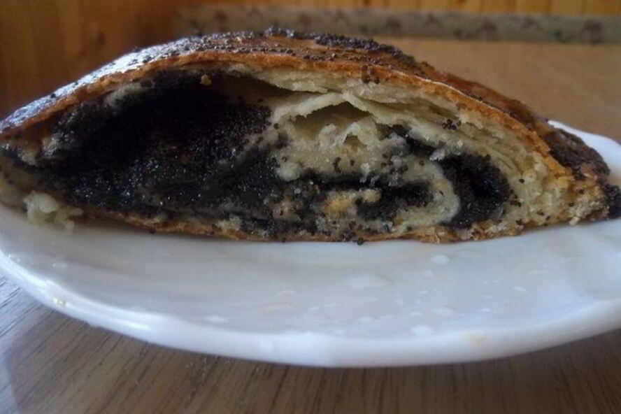 Рецепт штруделя с маком
