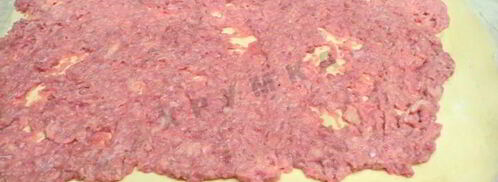 штрудель с мясом из слоеного теста. Шаг 8