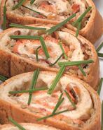 Штрудель с семгой